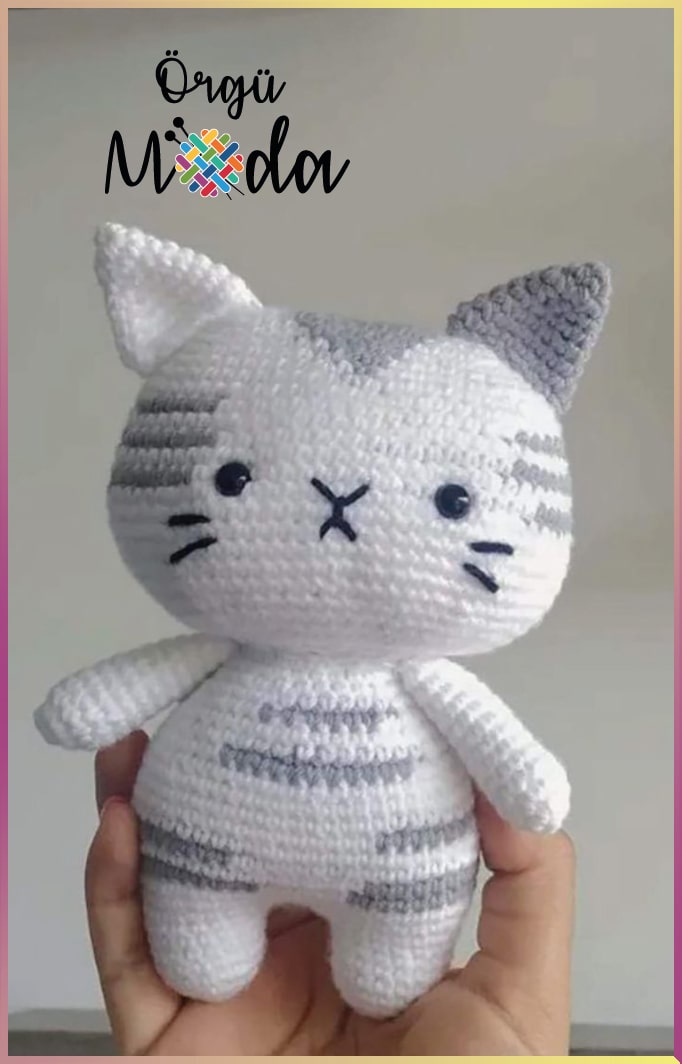 Amigurumi Kedi Tarifi 7