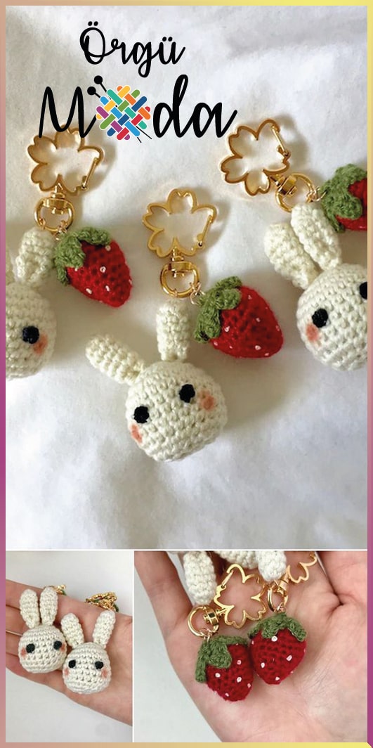 Amigurumi Anahtarlık Tarifi 3