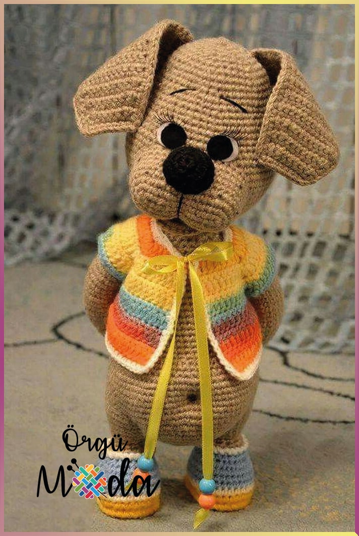 Amigurumi Sevimli Köpek Tarifi 5